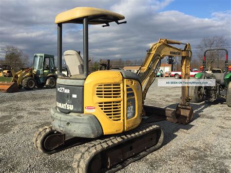 komatsu pc27mr 2 mini excavator|komatsu pc27 bucket.